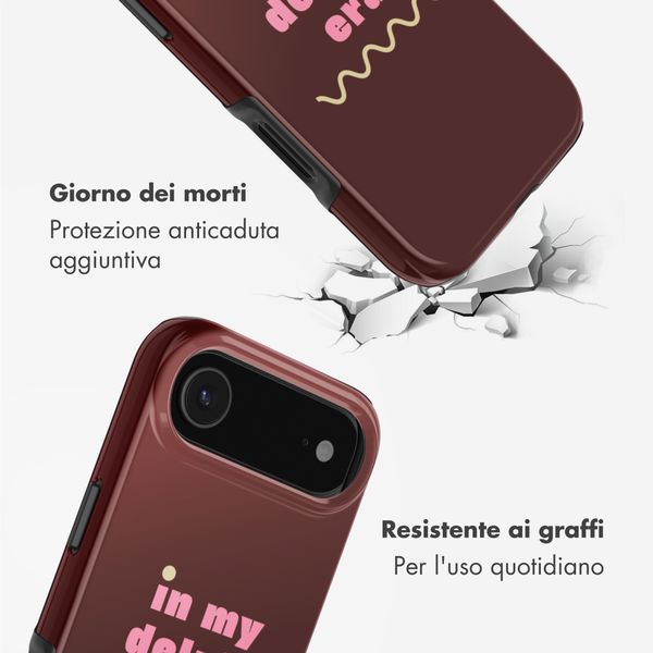 Selencia Cover posteriore Vivid con MagSafe Apple iPhone Air - Delulu