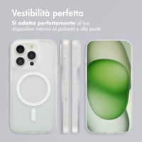 imoshion Cover posteriore Color Guard con MagSafe Apple iPhone 15 Pro - Bianco