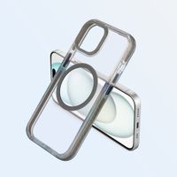imoshion Cover Combat MagSafe Apple iPhone 15 - Grigio