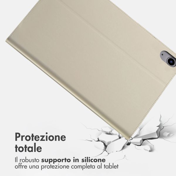 Accezz Cover Tablet Classica Apple iPad 11 (2025) 11 pollici A16 / iPad 10 (2022) 10.9 pollici - Greige
