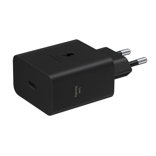 Samsung Adattatore di Alimentazione USB-C Originale - Caricatore Ricarica Rapida - 60W - 1,8 metri – Nero