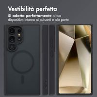 imoshion Cover posteriore Color Guard con MagSafe Samsung Galaxy S24 Ultra - Nero