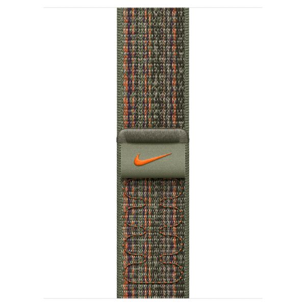 Apple Cinturino Nike Sport Loop Apple Watch | 38/40/41/42 mm - Sequoia & Orange