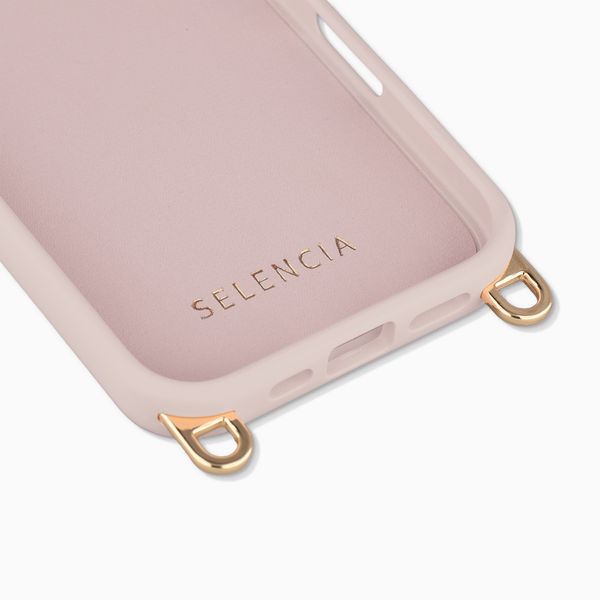 Selencia Cover posteriore Rivièra con MagSafe con ganci rimovibili Apple iPhone 17 - Sorbet Pink