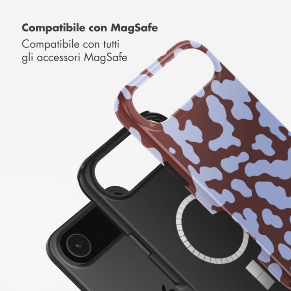 Selencia Cover posteriore Vivid con MagSafe Apple iPhone Air - Moo'd Lavender Glow