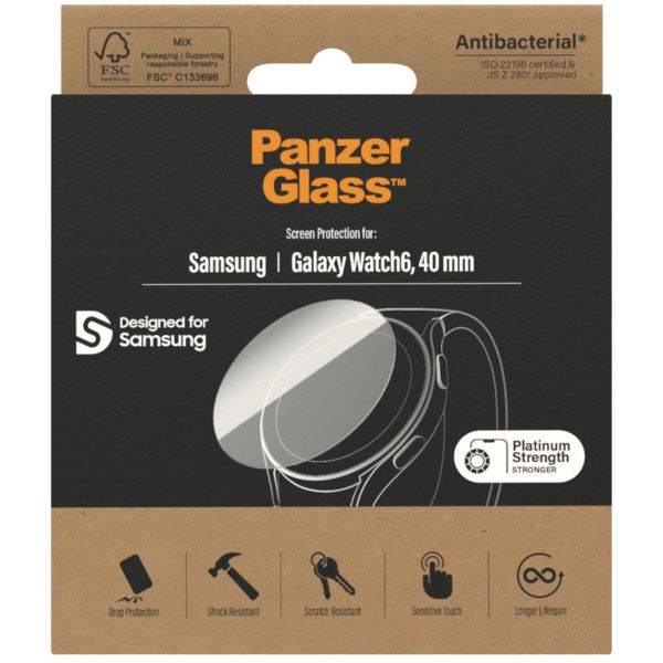 PanzerGlass Pellicola protettiva Samsung Galaxy Watch 6 - 40 mm