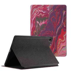 Selencia Cover per tablet Vivid Samsung Galaxy Tab A9 Plus - Marble Plum