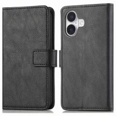 imoshion Cover a libro di Lusso Apple iPhone 16 - Nero