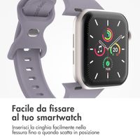 imoshion Cinturino in silicone⁺ Apple Watch | 44/45/46/49 mm - Taglia M/L - Lavender