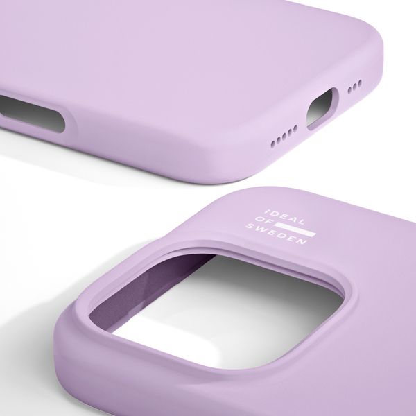 iDeal of Sweden Cover in silicone con MagSafe Apple iPhone 16 Pro Max - Lavender Milk