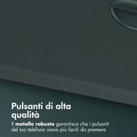 Accezz Cover in Pelle con MagSafe Samsung Galaxy A57 (5G) - Cedar Green