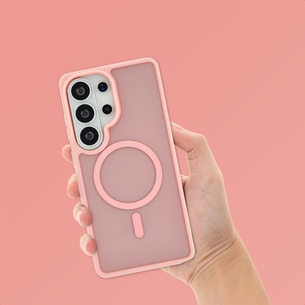imoshion Cover posteriore Color Guard con MagSafe Samsung Galaxy S26 Ultra - Rosa chiaro