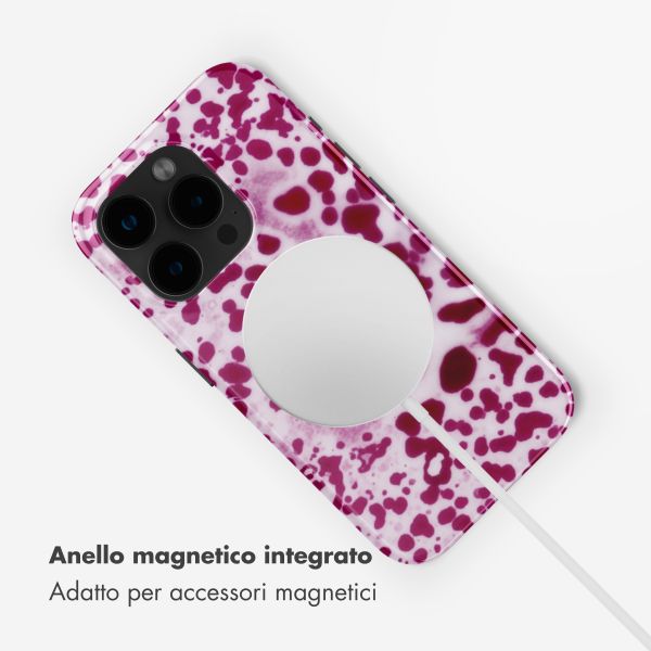 Selencia Cover posteriore Vivid con MagSafe Apple iPhone 15 Pro - Cosmic Orchid