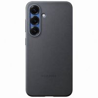 Samsung Cover originale KindSuit in pelle vegana Samsung Galaxy S25 - Nero
