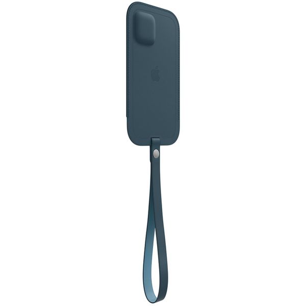 Apple Sleeve in Pelle iPhone 12 (Pro) - Baltic Blue