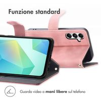 imoshion Cover a libro con Cordino Samsung Galaxy A26 - Rosa
