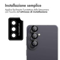 imoshion Set da 2 protezioni per obiettivo fotocamera per Samsung Galaxy S26 Ultra - Black