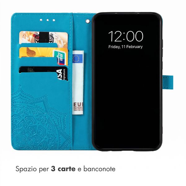 imoshion Cover a libro Mandala Google Pixel 11 - Turchese