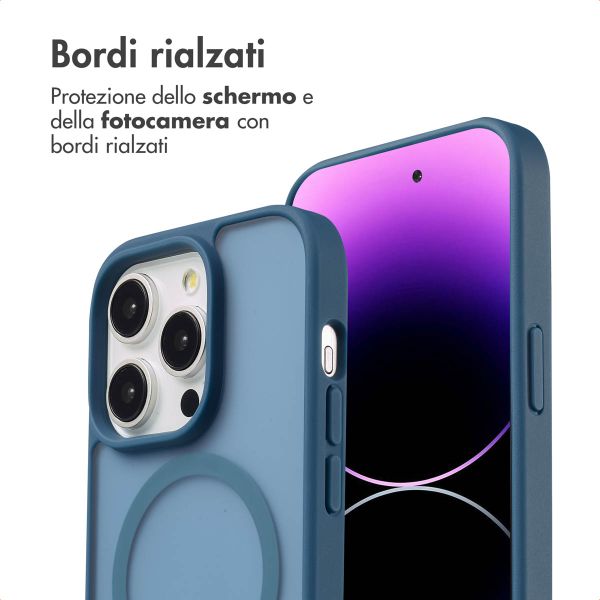 imoshion Cover posteriore Color Guard con MagSafe Apple iPhone 14 Pro - Blu scuro