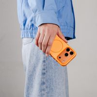 imoshion Cover posteriore Color con Thin MagSafe Ring Google Pixel 11 / 11 Pro / 10 / 10 Pro - Arancio