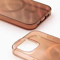 iDeal of Sweden Cover Trasparente con MagSafe Apple iPhone 17e / 16e / 15 / 14 / 13 - Mocha Mousse