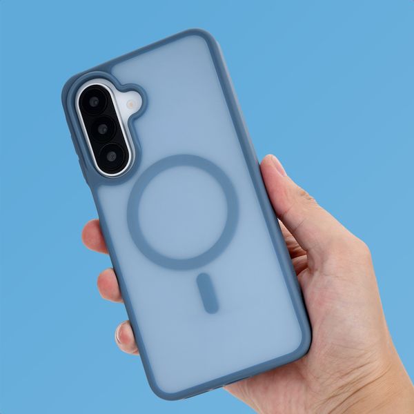 imoshion Cover posteriore Color Guard con MagSafe Samsung Galaxy A27 (5G) - Azzurro