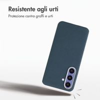 Accezz Cover Mesh con MagSafe Samsung Galaxy S25 / S24 - Blu scuro