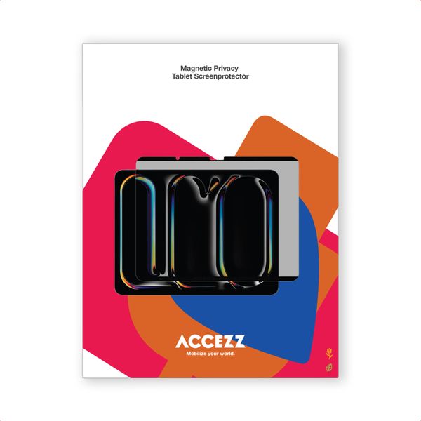 Accezz Pellicola protettiva con privacy magnetica Apple iPad Air 11 pollici (2026) M4 / (2025) M3 / (2024) M2