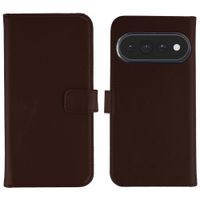 Selencia Cover a libro in vera pelle Google Pixel 11 / 11 Pro - Marrone scuro
