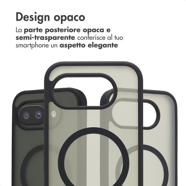 imoshion Cover posteriore Color Guard con MagSafe Google Pixel 10a - Nero