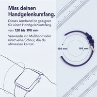 imoshion Milanees magnetisch bandje Apple Watch | 38/40/41/42 mm - Zilver