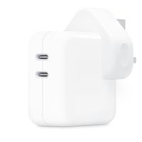 Apple Alimentatore con due porte USB-C - 35 W - Tipo G - Spina per Regno Unito - Bianco