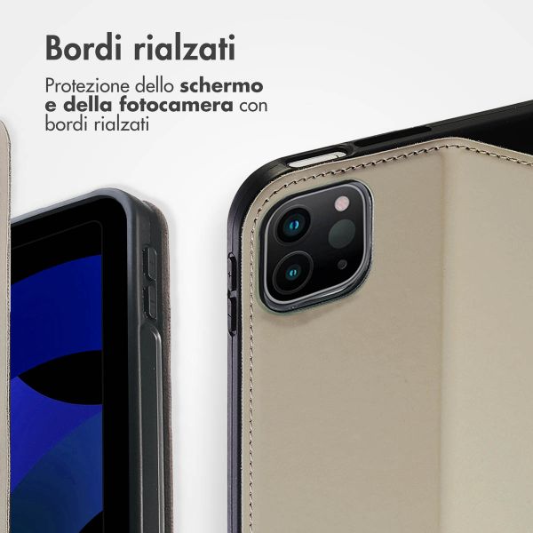 Accezz Cover Tablet Classica Apple iPad Pro 11 (2018/2020/2021/2022) / Air 5 (2022) / Air 4 (2020) - Greige