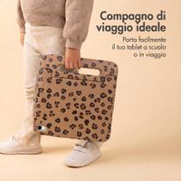 imoshion Cover Posteriore Kidsproof Design con maniglia Apple iPad 9 (2021) 10.2 pollici / iPad 8 (2020) 10.2 pollici / iPad 7 (2019) 10.2 pollici - Stampa pantera