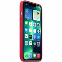 Apple Cover Posteriore in Silicone con MagSafe Apple iPhone 13 Pro Max - Rosso