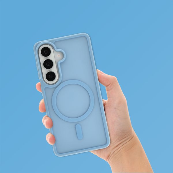 imoshion Cover posteriore Color Guard con MagSafe Samsung Galaxy S26 - Azzurro