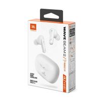 JBL Vibe Beam 2 Earbuds - Auricolari wireless - Cancellazione attiva del rumore - Bianco