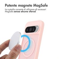 imoshion Cover posteriore Color Guard con MagSafe Google Pixel 9 / 9 Pro / 10 / 10 Pro - Rosa chiaro
