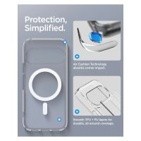 Spigen Cover Posteriore Ultra Ibrida con MagSafe Google Pixel 11 - Clear / White