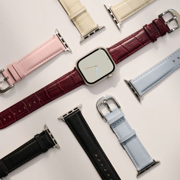 Burga Cinturino in vera pelle Apple Watch | 38/40/41/42 mm - Dream / Silver