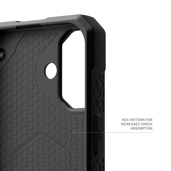 UAG Cover Posteriore Monarch Pro Apple iPhone 16 - Carbon Fiber