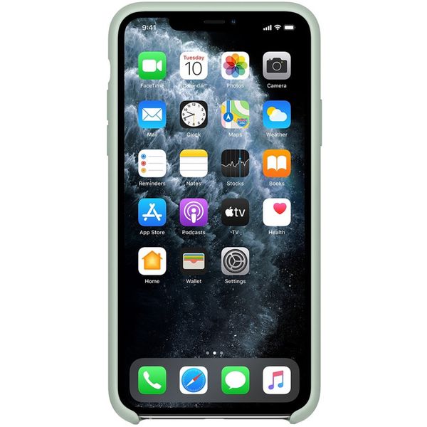 Apple Cover in Silicone Apple iPhone 11 Pro Max - Beryl