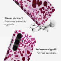 Selencia Cover posteriore Vivid con MagSafe Samsung Galaxy S24 - Cosmic Orchid