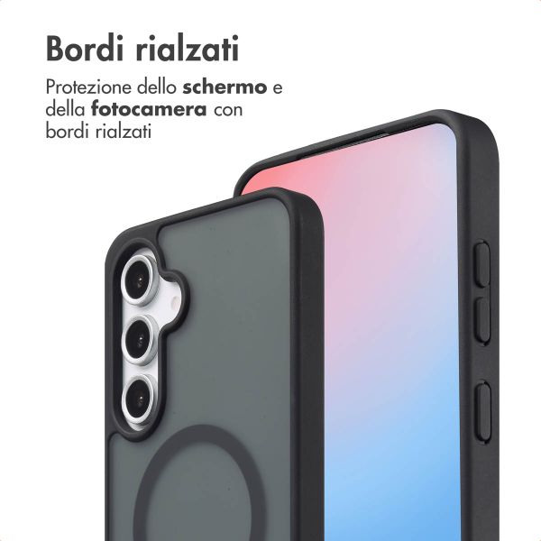 imoshion Cover posteriore Color Guard con MagSafe Samsung Galaxy S24 FE - Nero