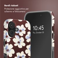 Selencia Cover posteriore Vivid con MagSafe Apple iPhone 17 - Choco Flower Pop
