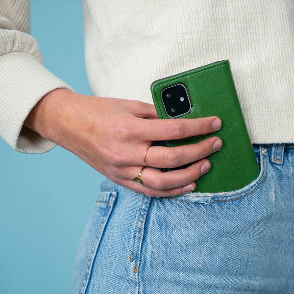 imoshion Cover a libro di Lusso Apple iPhone 12 Mini - Verde
