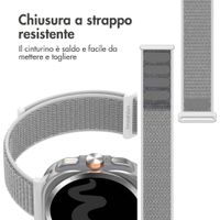 imoshion Cinturino in nylon Samsung Galaxy Watch Ultra (2024/2025) - Seashell