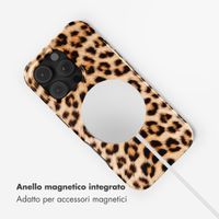 Selencia Cover posteriore Vivid con MagSafe Apple iPhone 16 Pro - Wild Leo