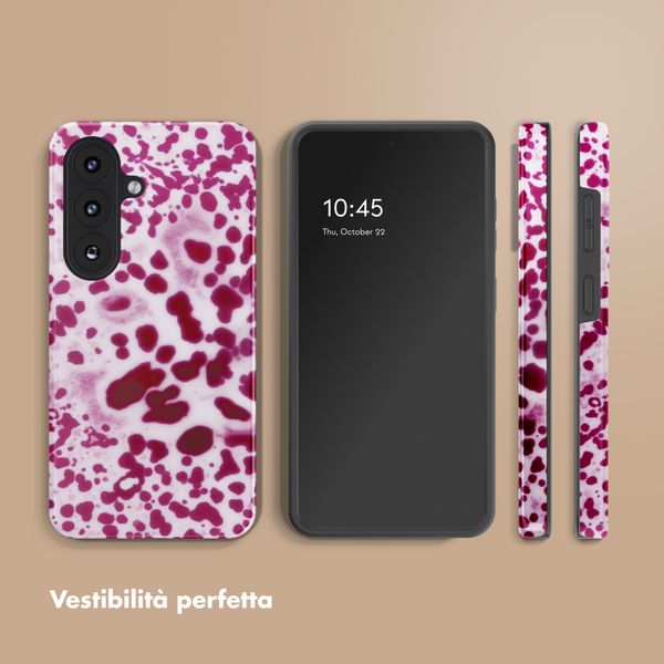 Selencia Cover posteriore Vivid con MagSafe Samsung Galaxy S26 - Cosmic Orchid