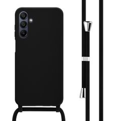 imoshion Cover in Silicone con Cordino Samsung Galaxy A15 (5G/4G) - Nero